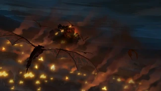 Dragonlings attacking