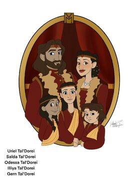 Tal'Dorei royal family - Kileigh Gallagher