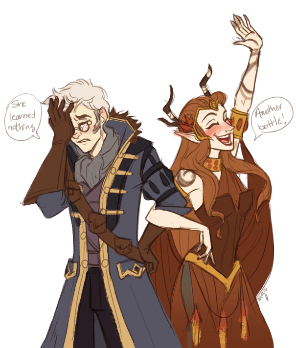 Relationship between Keyleth and Percy