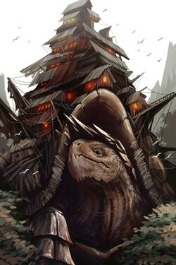 Horizonback tortoise by Kiyoko
