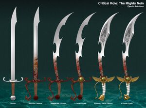 Fjord's falchion's evolution