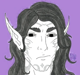 Fan art of '"`UNIQ--nowiki-00000023-QINU`"'a disappointed Sorrowlord Zathuda, by '"`UNIQ--nowiki-00000024-QINU`"'