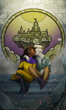 Loquatius and Laerryn at the end - Laura Mackenzie