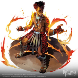 Ashari Firetamer by Anna Grinenko
