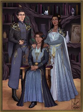 The Vessar family in 843 PD - Cristina Anaya