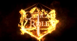 Critical Role logo on fire tumblr o610fsUcnv1vrhcr7o2 540