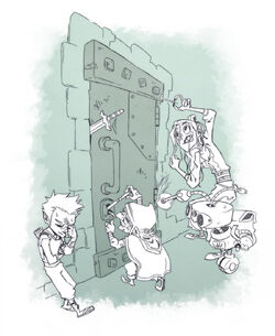 The C3 party vs The Door - Hugo Cardenas