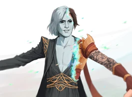 Fan art of '"`UNIQ--nowiki-0000001F-QINU`"'Dusk transforming, by '"`UNIQ--nowiki-00000020-QINU`"'