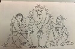 Episode-24-Vax-and-Keyleth-Decorating-Trinket-by-Wendy-Sullivan-Green