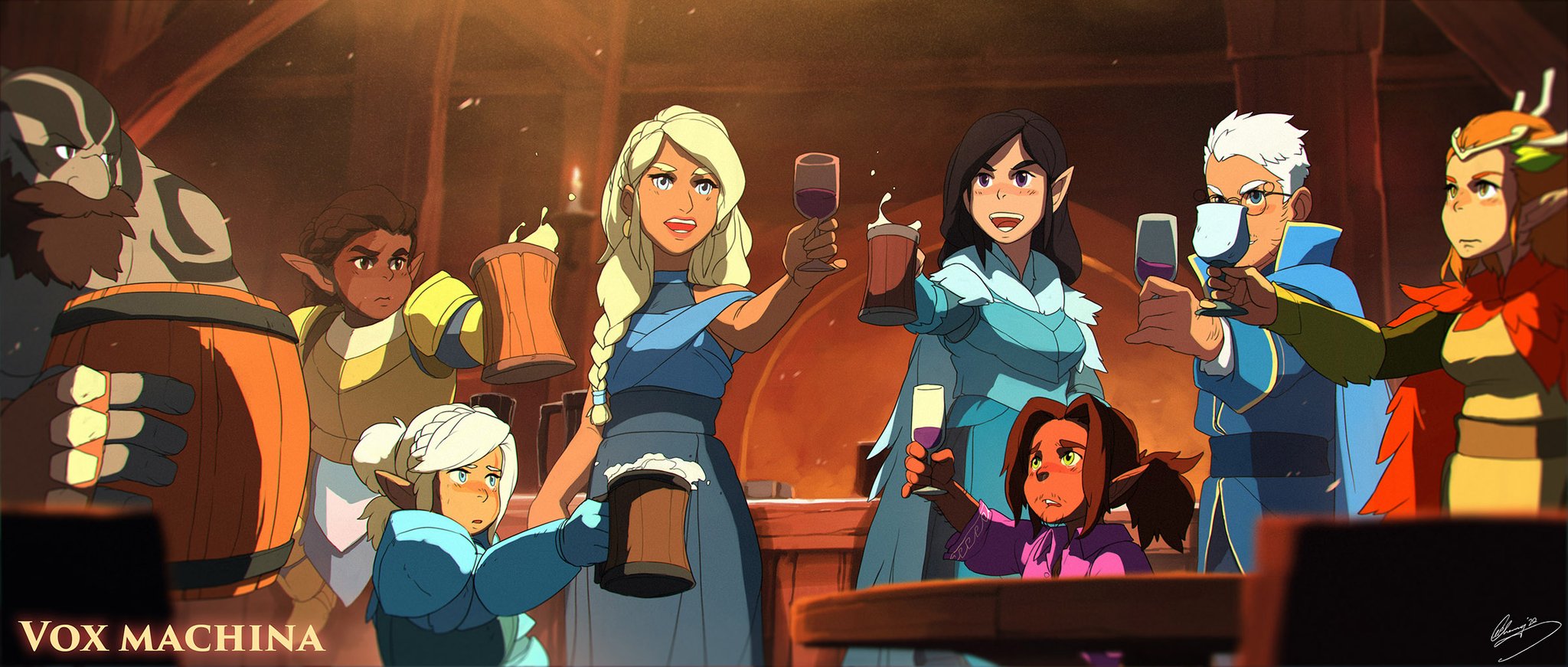 Liam O'Brien and Taliesin Jaffe break down 'The Legend of Vox Machina's  biggest tragedy yet