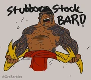 Bard Stubborn Stock by OrcBarbies