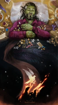 Thjazi's funeral by GalacticJonah