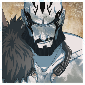 pic D&D 5E Female Goliath Portrait grog strongjaw critical role wiki