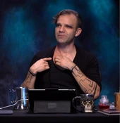 Liam as Astrid Becke from "An Open Window" (2x114).[art 35]