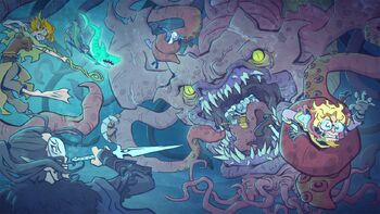 Episode-88-Vox-Machina-vs-Kraken-by-Hugo-Cardenas