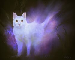 Frumpkin returning to the Feywild - Nikki Dawes