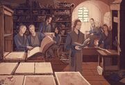 The CR cast as scholars by CoupleOfKooks