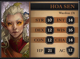 Hoa Sen Character Card