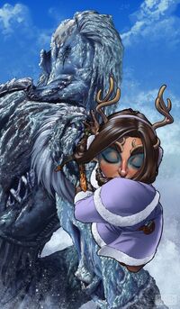 Veth shooting the frost giant - Hierothraxs