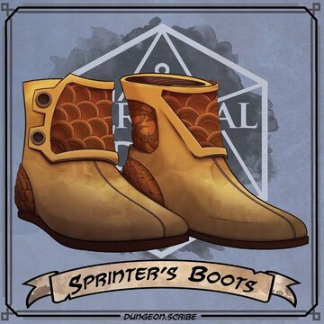 Sprinter s Boots Critical Role Wiki Fandom