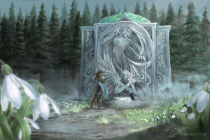 Altar of the Raven by Kaitlyn L-NerdyNostalgia