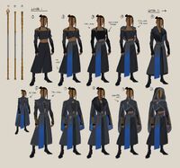 Concept art for Beauregard's 2020 portrait, by Ari.[art 38]