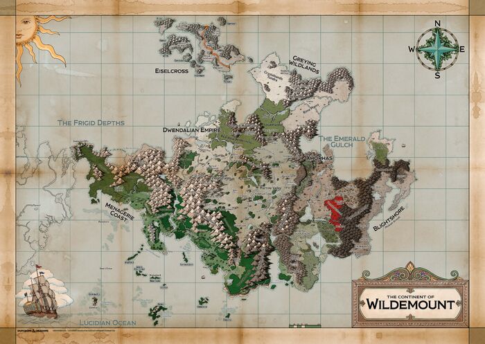 Wildemount Poster Map