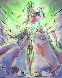 Fan art of '"`UNIQ--nowiki-0000009B-QINU`"'Vecna's Banishment, by '"`UNIQ--nowiki-0000009C-QINU`"'