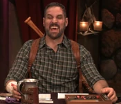 Travis as Joel Miller from The Last of Us from "Critical Role One-Shot: Thursday by Night – Part 2" (Sx25).[art 19]