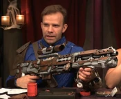 Liam as the Sole Survivor from Fallout 4 from "Critical Role One-Shot: Thursday by Night – Part 2" (Sx25).[art 16]