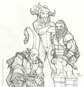 Fan art of '"`UNIQ--nowiki-00000007-QINU`"'Vox Moronica, by '"`UNIQ--nowiki-00000008-QINU`"'