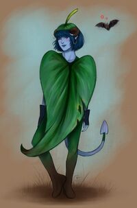 Leaf Jester - @porzio art