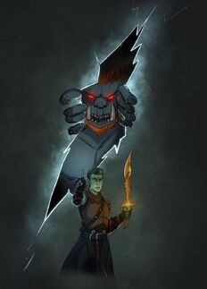 Fjord summoning a Barlgura