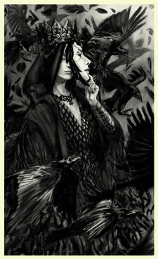 The Matron removing her mask - Adrian Ibarra Lugo