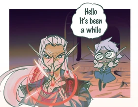 Fan art of '"`UNIQ--nowiki-00000095-QINU`"'Ludinus casting Gate, by '"`UNIQ--nowiki-00000096-QINU`"'