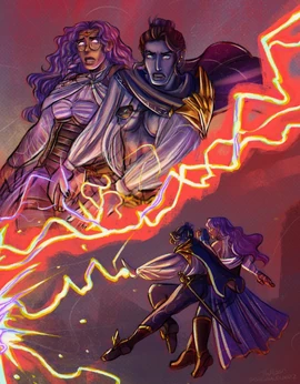 Fan art of '"`UNIQ--nowiki-000000C4-QINU`"'Dorian giving his Lightning Bolt Imogen's colors, by '"`UNIQ--nowiki-000000C5-QINU`"'
