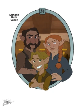 Duncan, Ruth, and Valkin - Kileigh Gallagher