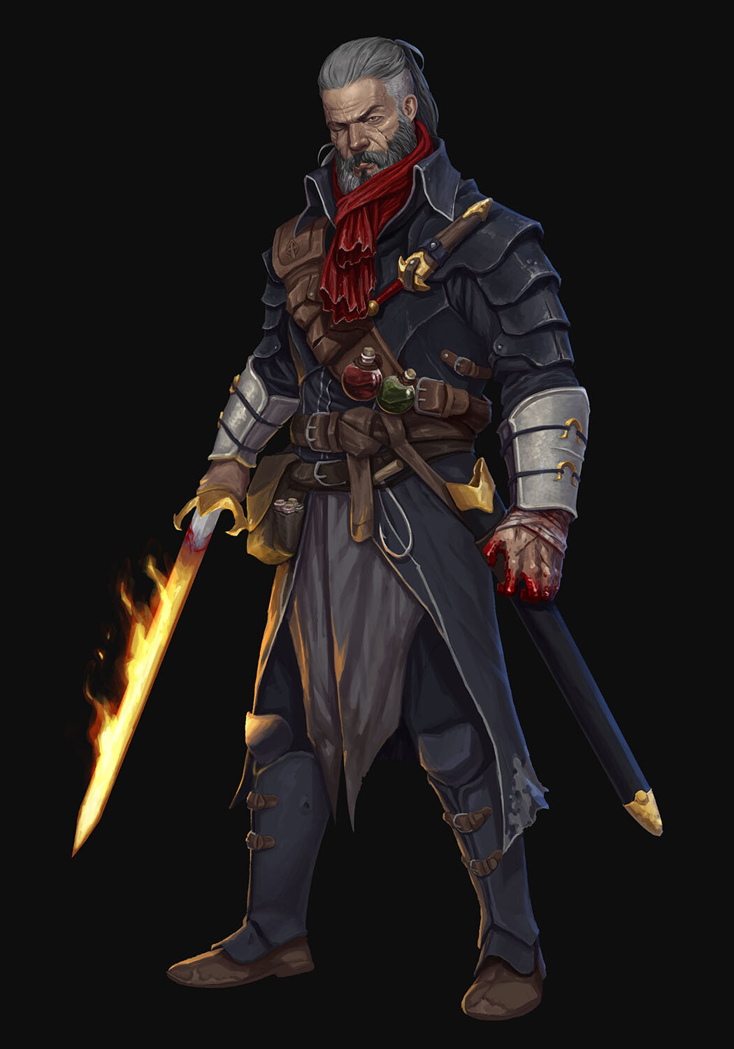 Elias De Corvo Critical Role Wiki Fandom Waking up in a shallow grave with no memory of his past and with his neck completely covered in scars and adorned with various eye tattoos across his body. elias de corvo critical role wiki