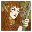 Keyleth[art 2] Half-Elf Druid