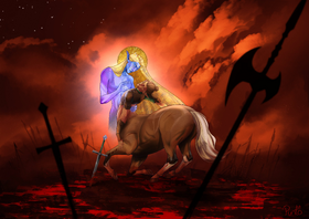 Corellon and the centaur by Punto