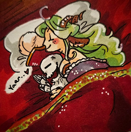 Fearne and the captain by Pyromeekorai
