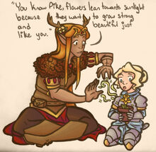 Relationship between Keyleth and Percy