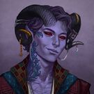 Mollymauk Tealeaf[art 52] Tiefling Blood Hunter