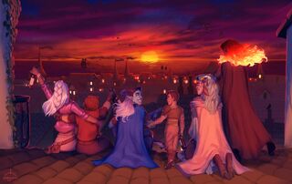 The party, partying in Emon - Odd