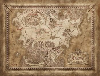 Tal'Dorei Paper Map - Andy Law