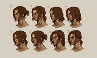 Concept art for Caleb's 2019 portrait, by Ari.[art 52]