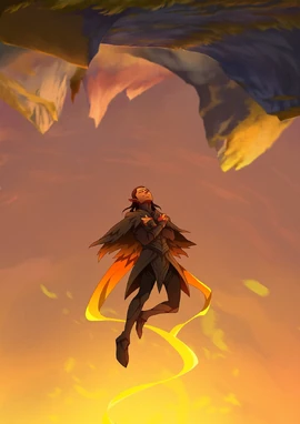 Fan art of '"`UNIQ--nowiki-0000000B-QINU`"'Vax trusting the Matron of Ravens, by '"`UNIQ--nowiki-0000000C-QINU`"'