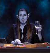 Laura as The Gentleman from "An Open Window" (2x114).[art 34]