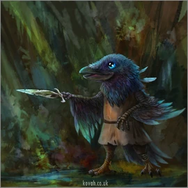 Fan art of '"`UNIQ--nowiki-00000012-QINU`"'Kiri, by '"`UNIQ--nowiki-00000013-QINU`"'