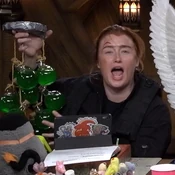 Ashley from The Rock from "The Assembling of Legends" (3x112).[art 70]